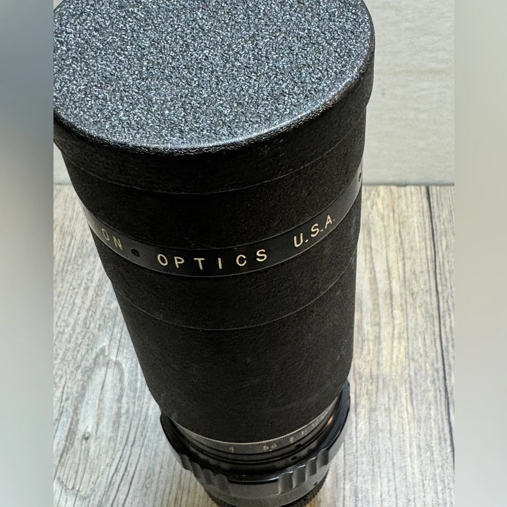 Vintage Century Precision Optics USA Telephoto Lens 150mm Black